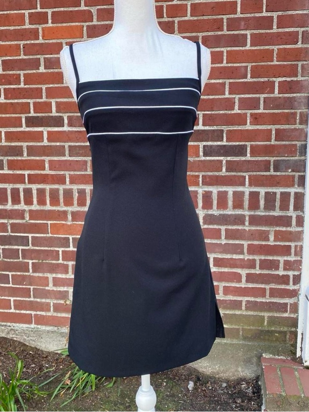 Vintage 90s Black Mini Dress